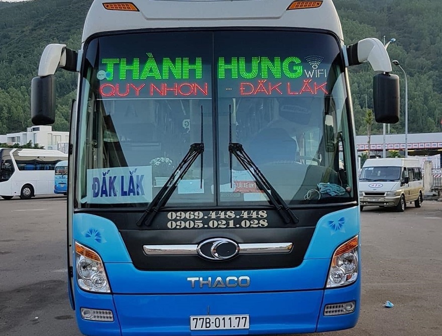 Nhà xe Thành Hưng (Bình Định – Đắk Lắk) ✶ Thông tin xe Thành Hưng